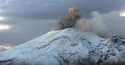 Cenapred Registra Exhalaciones Del Volc N Popocat Petl En Las