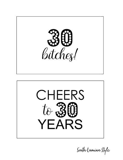 Free Printable Party Signs - Free Printable