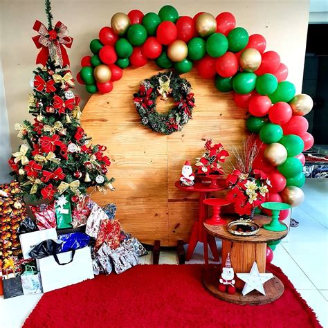 Paineis De Natal - Painel de Natal: 60 cenários mágicos + como fazer em casa