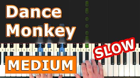 Tones And I Dance Monkey Slow Piano Tutorial Easy Sheet Music