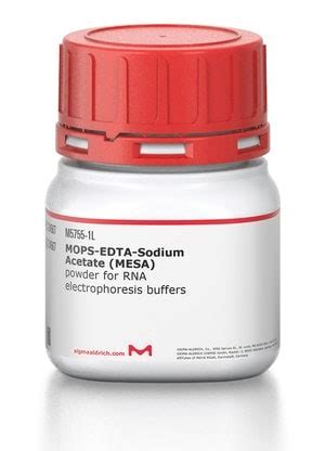 MOPS EDTA 乙酸钠 MESA powder for RNA electrophoresis buffers Sigma Aldrich