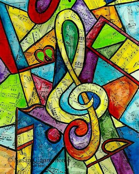 49 best abstract music art images on Pinterest | Abstract art, Painting ...