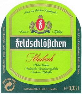 Drink Label Feldschl Sschen Maibock Feldschl Chen Aktiengesellschaft