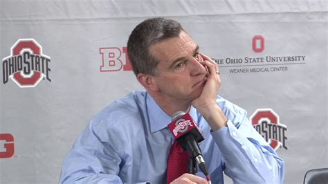 Mark Turgeon Post Game Press Conference Ohio State Youtube