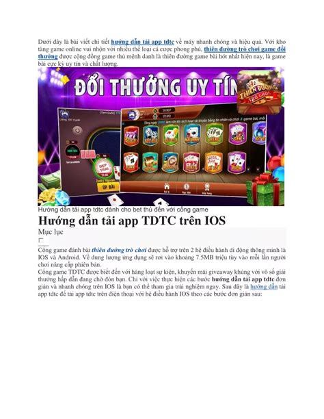 PPT Huong Dan Tai App TDTC Moi Nhat PowerPoint Presentation Free