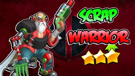 EL ANTI HEROE SCRAP WARRIOR Review Monster Legends YouTube