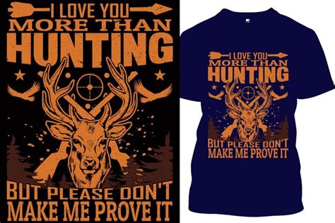 Premium Vector Custom Hunting Tshirt Design Vector