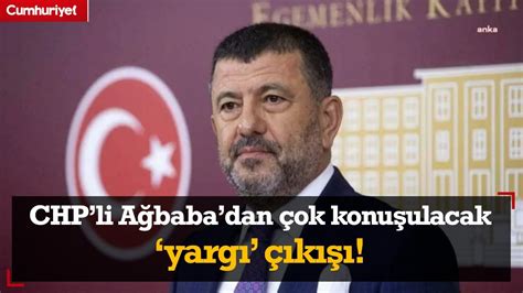 Chp Li Veli A Baba Dan Ok Konu Ulacak Yarg K Cemaatler