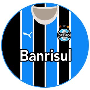 Football Shirt Art Escudos Para Futebol De Mesa Gr Mio Camisa