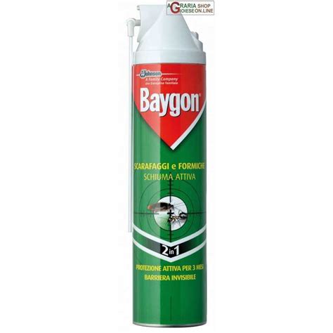 Baygon Schiuma Ml Scarafaggi E Formiche