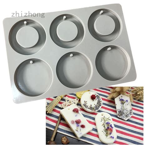 Zhizhong Candles Aroma Wax Tablets Silicone Mould Hand Made Dried