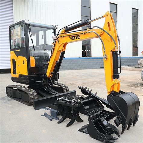 Mini Small Micro Crawler Bagger Digger Excavators Machine 25 Ton 1ton