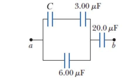 Solved Four Capacitors Are Connected As Shown In The Figure Chegg