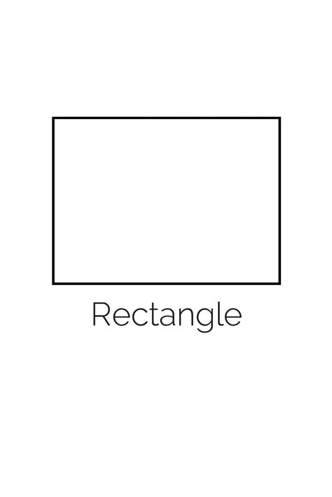 Free Printable Rectangle Shape