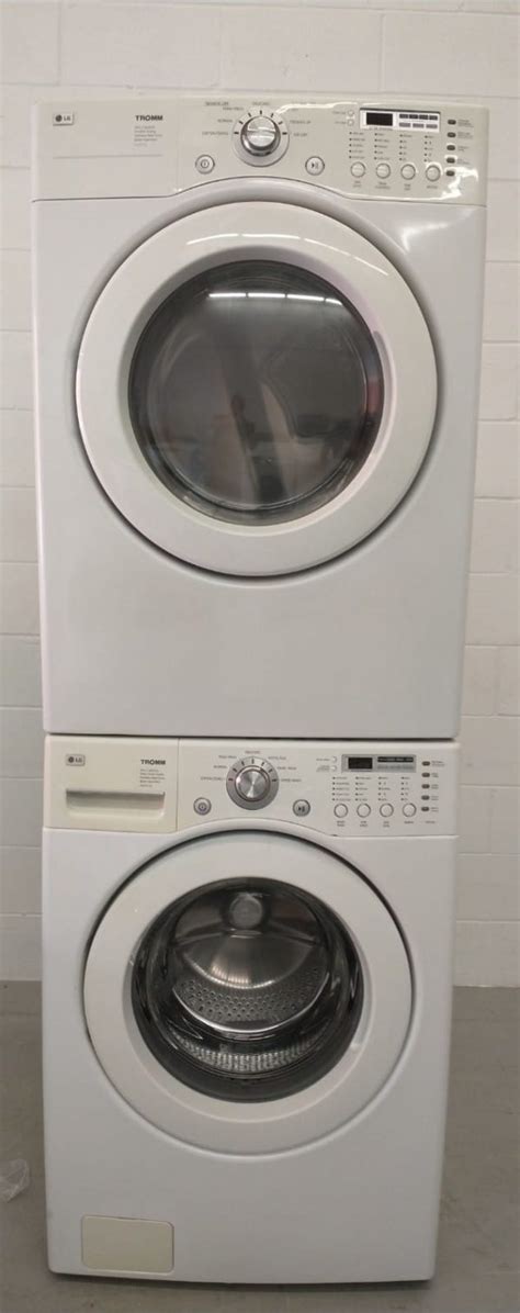 Order Your Set Lg Washer Wm Cw And Dryer Dle W Today