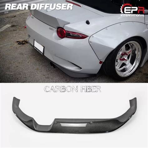 For Mazda Mx Nd Rc Miata Roadster Rb Style Carbon Fiber Rear Diffuser