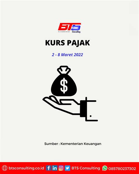 Kurs Pajak Maret Berkah Tangguh Sinergi Bts Consulting