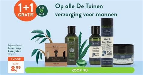 Op Alle De Tuinen Verzorging Voor Mannen Aanbieding Bij Holland Barrett