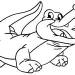 Printable Crocodile Outline | Clipart Panda - Free Clipart Images