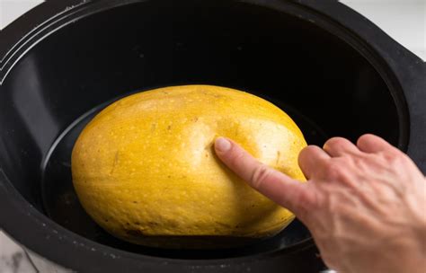 Crockpot Spaghetti Squash Easy Slow Cooker Method