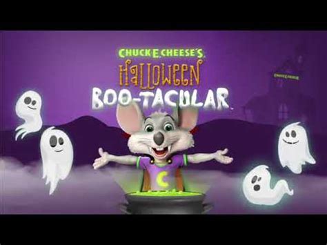 Chuck E Cheese Halloween Boo Tacular Commercial Youtube