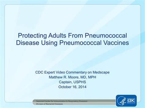 Pneumococcal Vaccination Applying The ACIP Algorithms