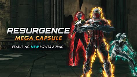 Resurgence Mega Capsule And Powerset Auras Dc Universe Online