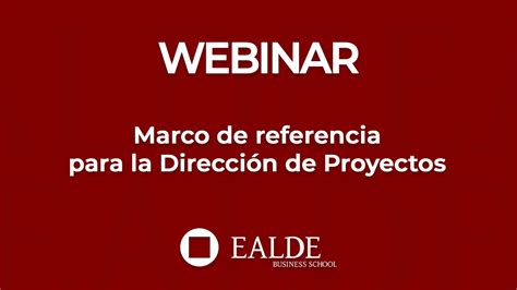 Marco De Referencia Para La Direcci N De Proyectos Youtube