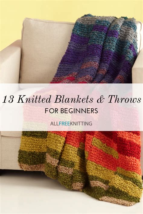 Free Easy Knit Afghan Patterns For Beginners Knit Afghan Patterns