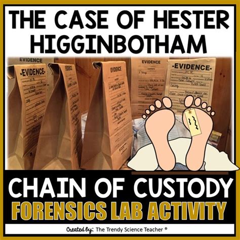 Forensics Investigation Activity Chain Of Custody And Evidence Collection ⋆ The Trendy Science