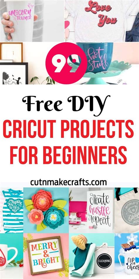 99 free cricut projects for beginners – Artofit