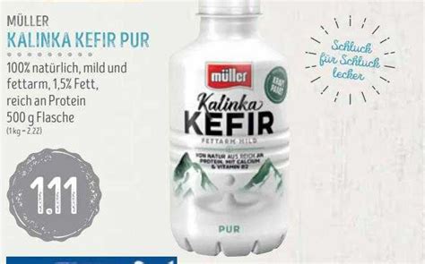 Müller Kalinka Kefir Pur Angebot Bei Edeka Struve