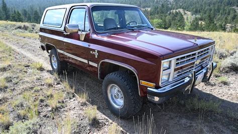 1986 Chevrolet K5 Blazer Market Classic Com