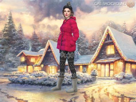 The Sims Resource - Winter CASBackground BC05