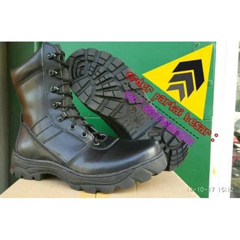 Jual Sepatu PDL Model Jatah TNI AD 2017 Asli Kulit Shopee Indonesia