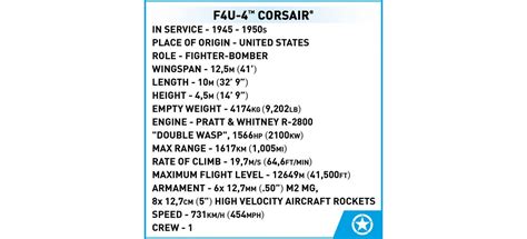 COBI 2417 Vought CORSAIR F4U 4 Toysngo