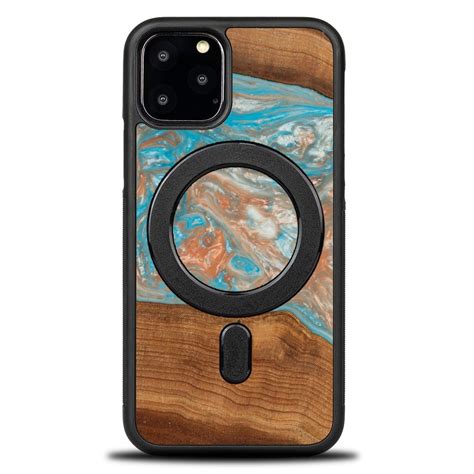 Etui Bewood Unique Na IPhone 11 Pro Planets Saturn Z MagSafe