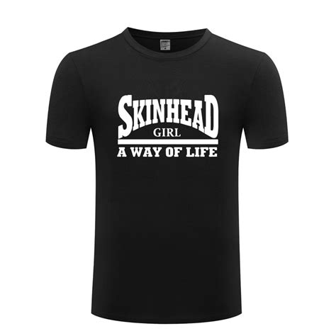 EIN Weg Des Lebens Skinhead Mädchen Männer T shirt T shirt Männer 2018