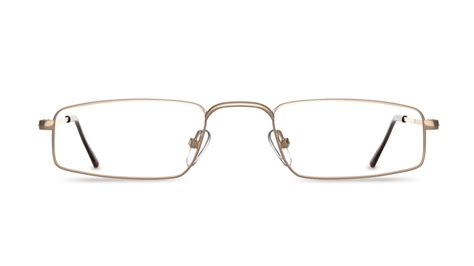 Sterling Rectangle Gold Frame Full Rim Metal Glasses Framesbuy