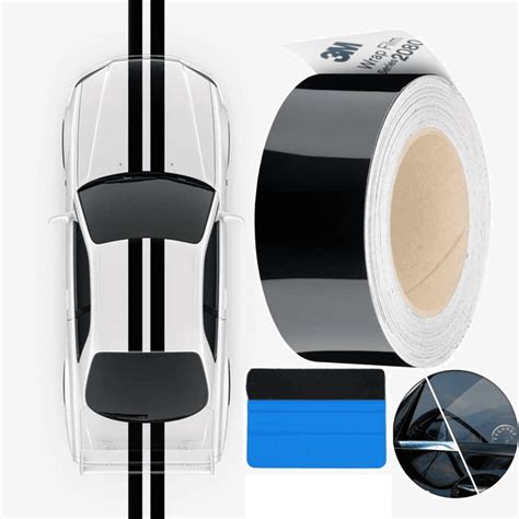 3m Gloss Black Vinyl Wrap Kit Series 2080 Easy Apply Bubble Free 2