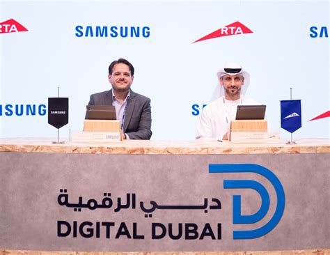 RTA Inks Agreement With Samsung To Activate Nol Digital Card On Samsung