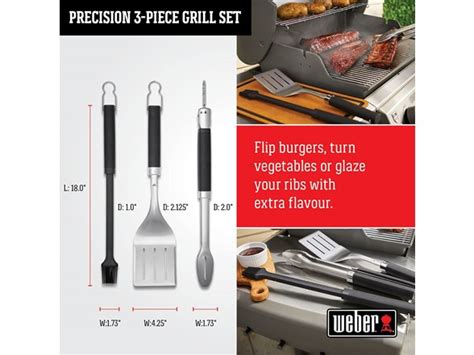 Weber Precision Pc Grilling Tool Set