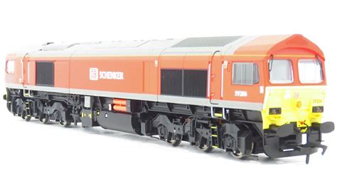 Dapol 4d 005 002dsm Class 59 59206 John F Yeoman In Db Schenker Red Livery Factory Fitted