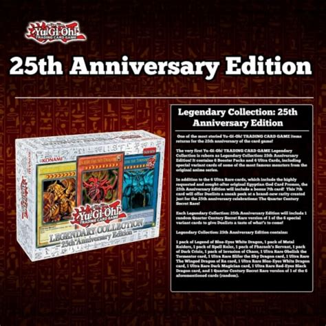 Yu Gi Oh Trading Card Game Legendary Collection Th Anniversary