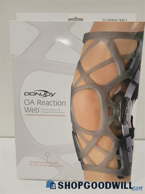 Donjoy Oa Reaction Web Knee Brace Xxl Osteoarthritis Knee Pain