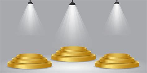 3D Vector Gold Podium Rank 2527987 Vector Art At Vecteezy