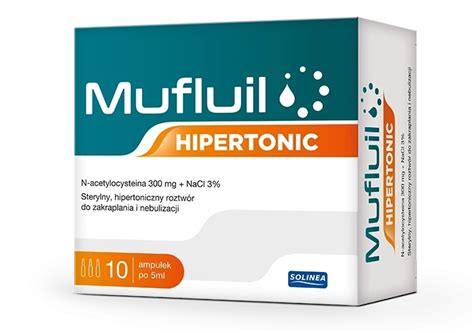 Mufluil Hipertonic Do Inhalacji Na Mokry Kaszel I Zatoki Ampu Ek Po