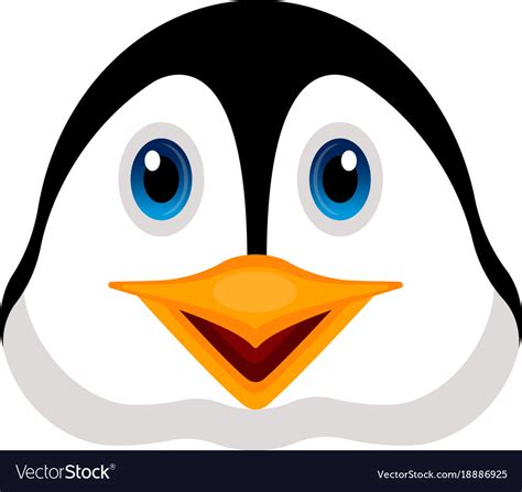 Avatar of a penguin Royalty Free Vector Image - VectorStock