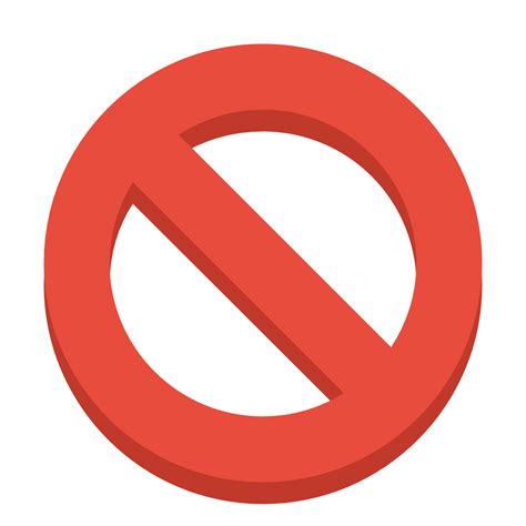 Ban Sign Clipart Best