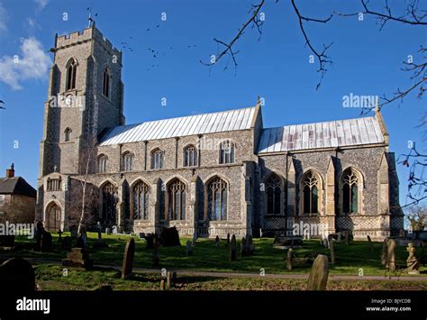 St Mary's Church, Martham, Norfolk Stock Photo - Alamy